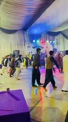 Hazara cultural dance in psf night