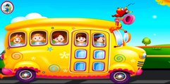 Wheels on the bus Song - 3D Animation Eng rhyme by UTube kids - Wheels on the bus go round and round