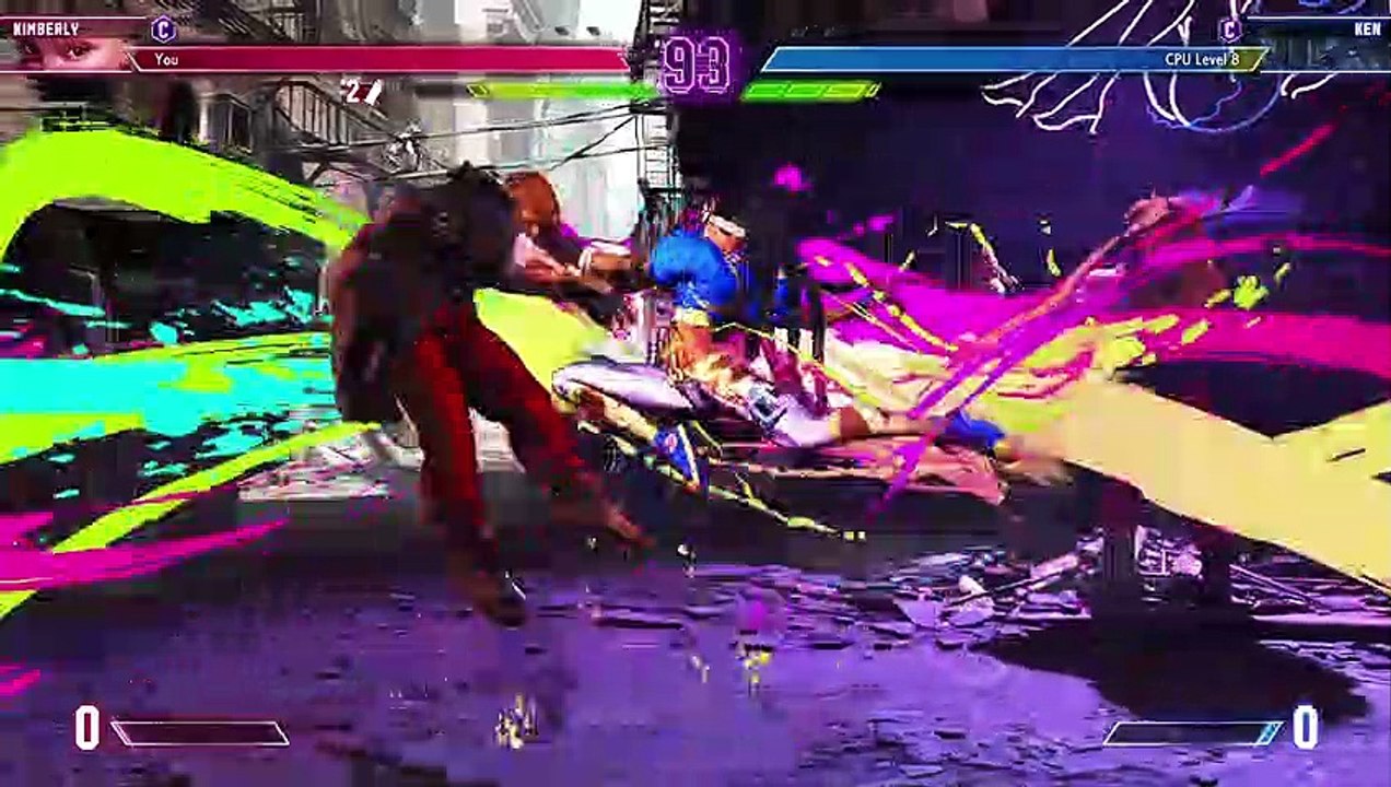 Kimberly vs Ken (Street Fighter 6 Gameplay)