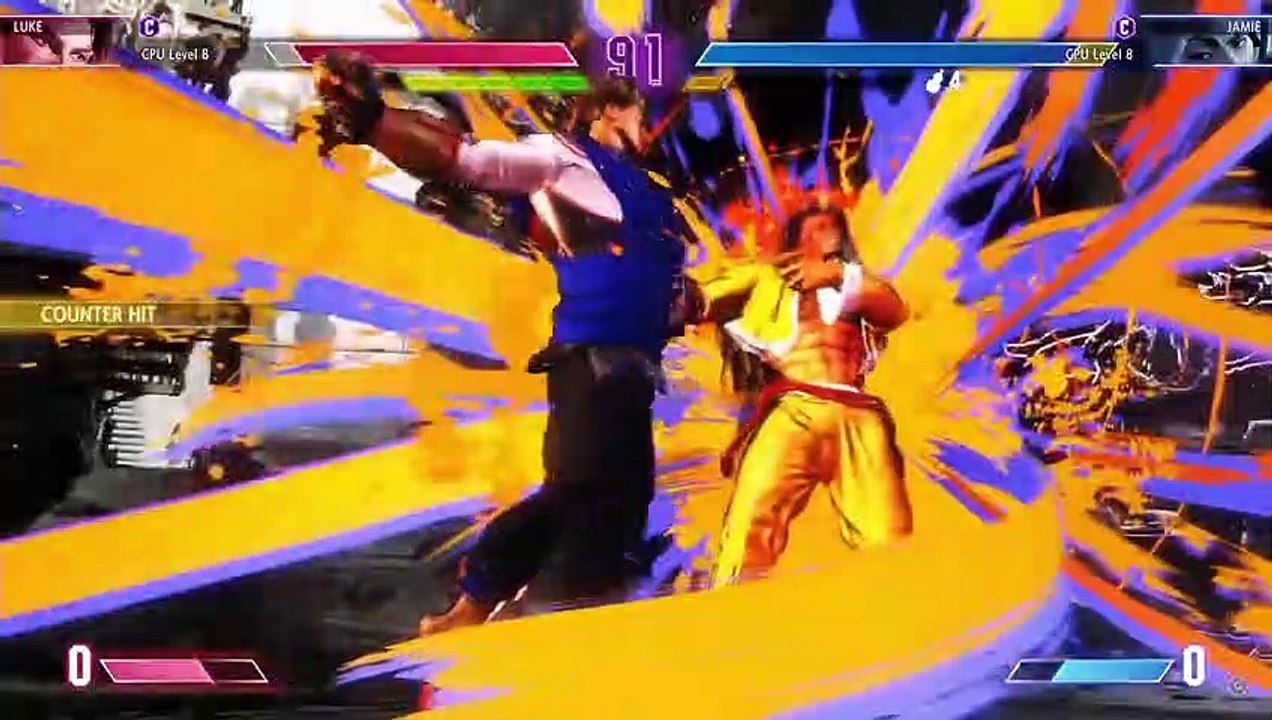 Luke vs Jamie (Street Fighter 6 Gameplay)