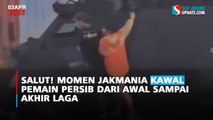 Salut! Momen Jakmania Kawal Pemain Persib Dari Awal Sampai Akhir Laga