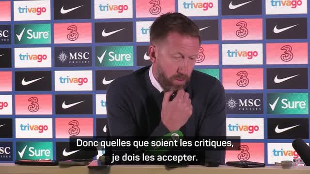 29e j. - Potter : Quelles que soient les critiques, je dois les accepter