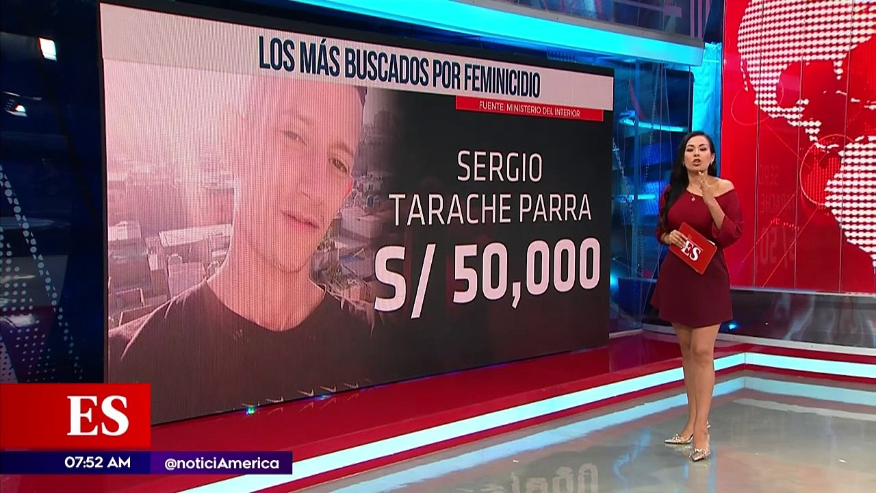 Fatima Chavez informa sobre la recompensa sobre feminicid4 fugado en America Noticias edicion sabado 1 abril 2023