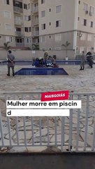 Mulher morrer em piscina em condomínio em Goiânia