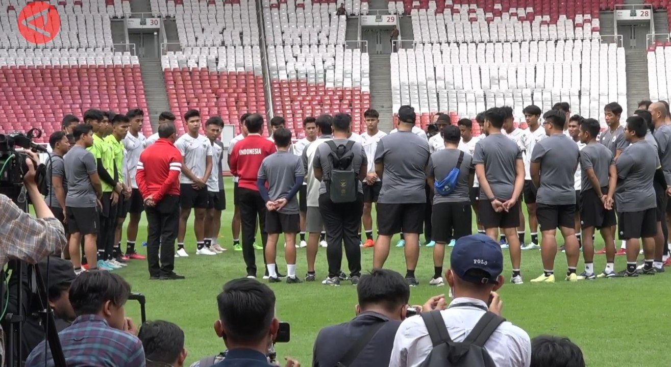 Bertemu Timnas U-20, ini nasihat Presiden untuk Garuda Muda