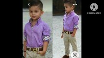 Very cute and stylish baby boy dress design ||little baby boy dresses