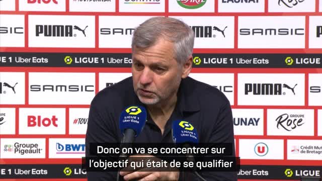 29e j. - Genesio : Se concentrer sur l'objectif qui était de se qualifier pour la Coupe d'Europe