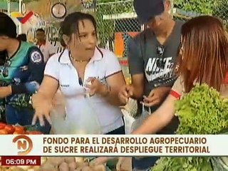 Sucre | Realizan mercado a cielo abierto con precios solidarios para la población