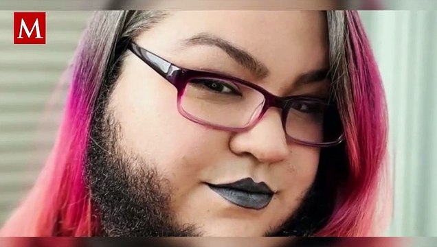 Mujer decidió dejar de afeitar su barba y ahora se siente genuinamente hermosa
