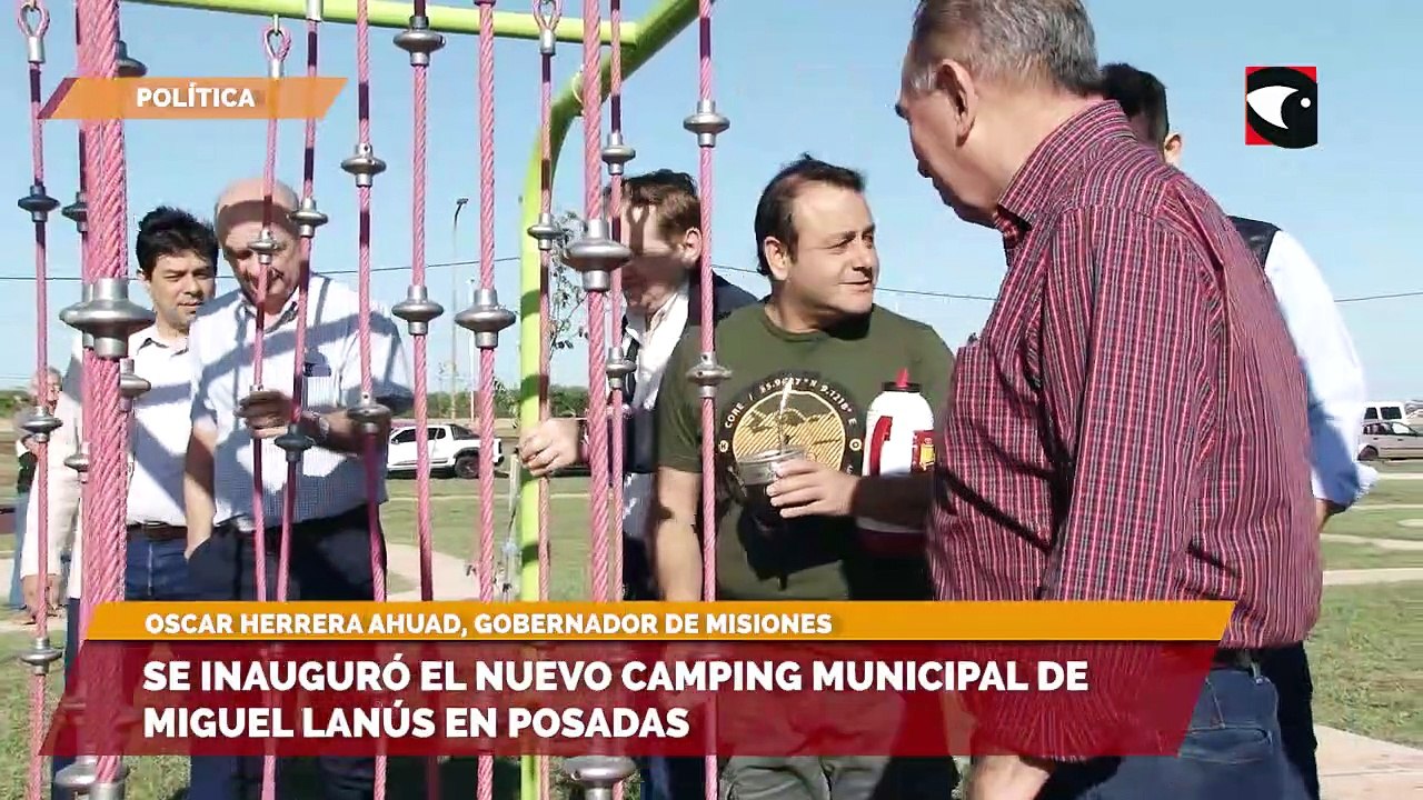 Se inauguró el nuevo camping municipal de Miguel Lanús en Posadas