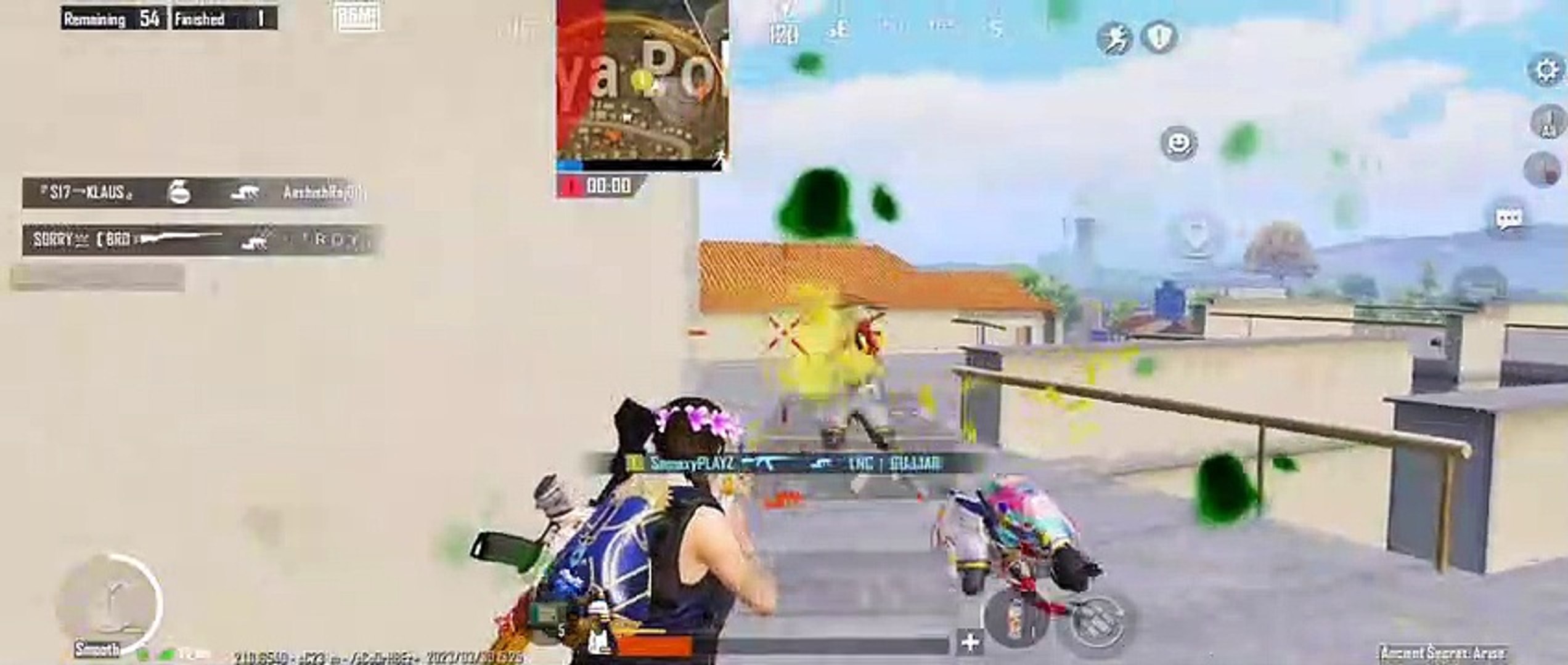 God Level spray on poco x3 pro #pubg