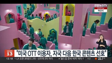"미국 OTT 이용자들, 자국 다음 한국 콘텐츠 선호"
