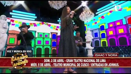 Desde Francia todo el talento de Isaac y Nora en “Sábado con Andrés”
