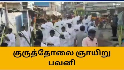 நெல்லை : குருத்தோலை ஞாயிறு பவனி !