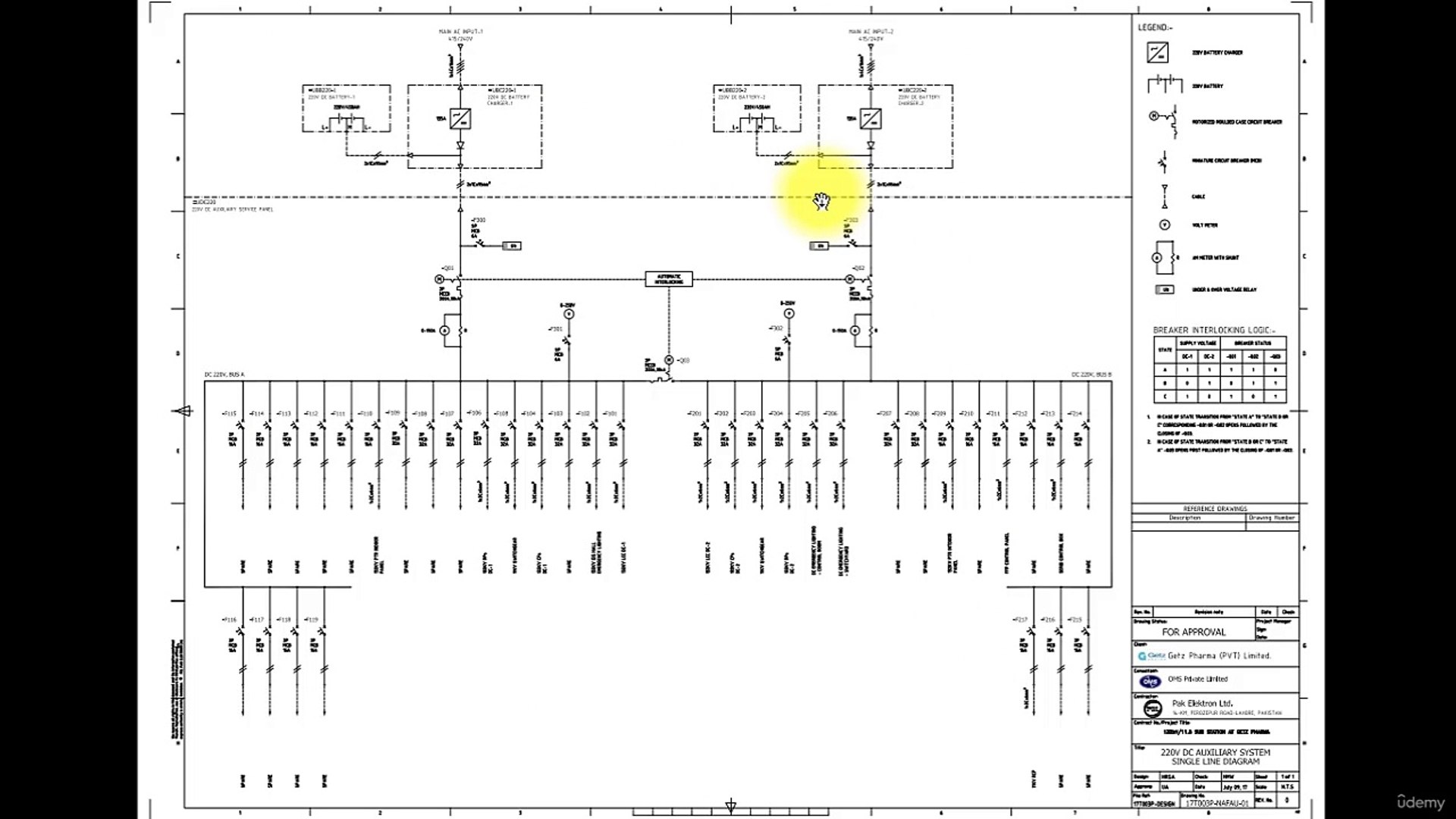 Single-line diagram of low-voltage (LV) network of building [21].