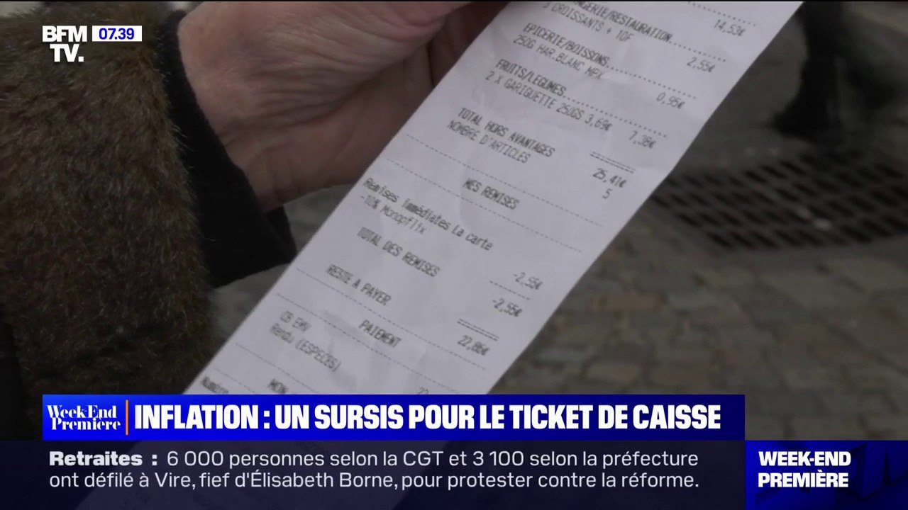 La fin du ticket de caisse papier reportée au 1er août 2023