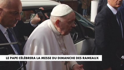 Le pape célébrera la messe du dimanche des rameaux