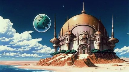 Dune as 90s anime film created by AI