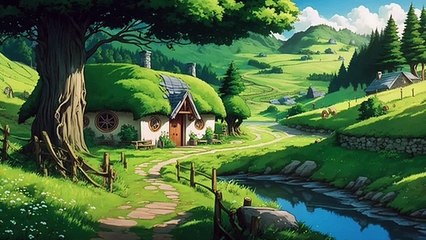 Lord of the Rings as 90s anime film created by AI