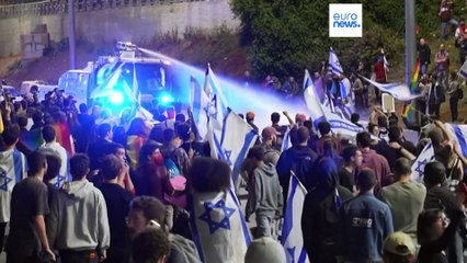 Download Video: In Israele lo stop alla riforma della giustizia non ferma le protese