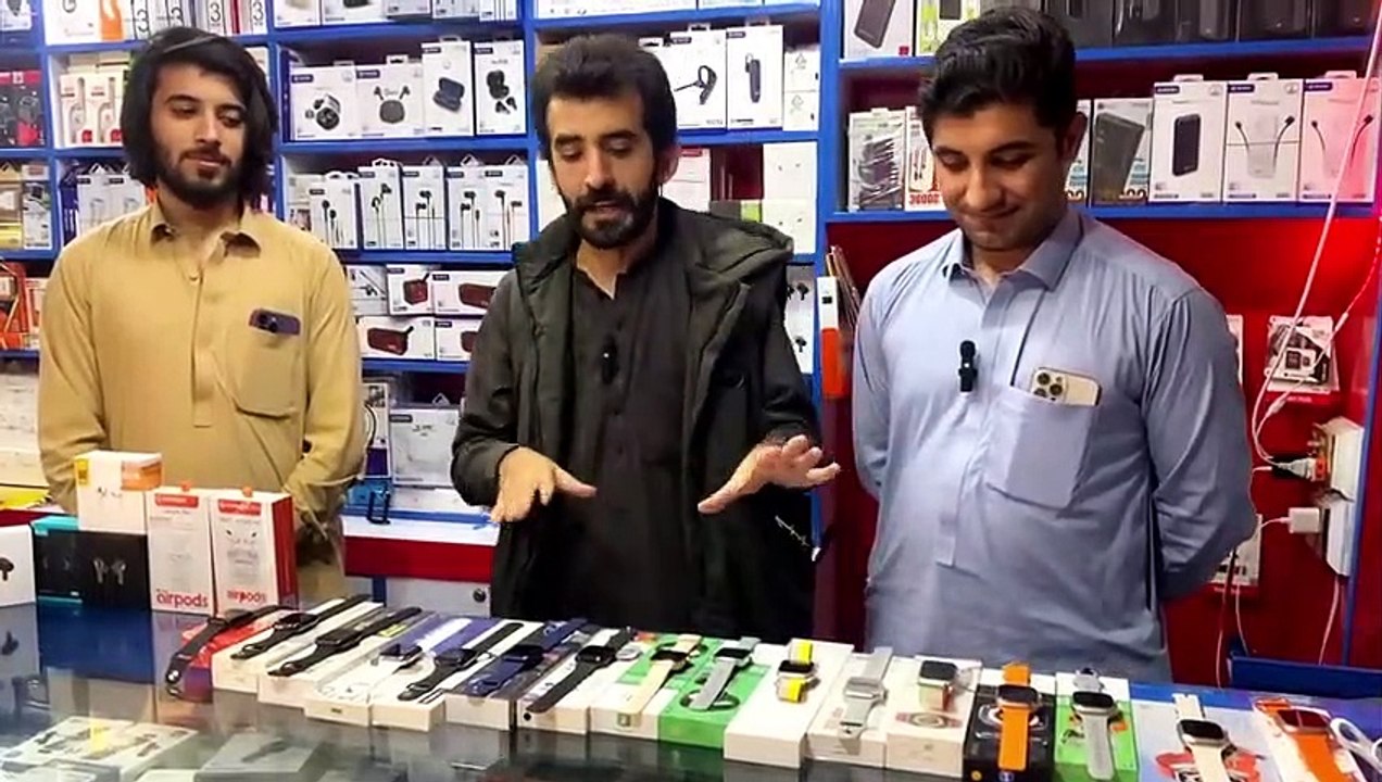 Mobile Accessories Wholesale Market in Karkhano Market - Smart Watches & Apple Accessories