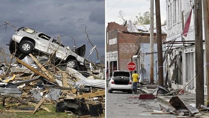 ABD'nin farklı eyaletlerini vuran hortumlarda 18 kişi hayatını kaybetti