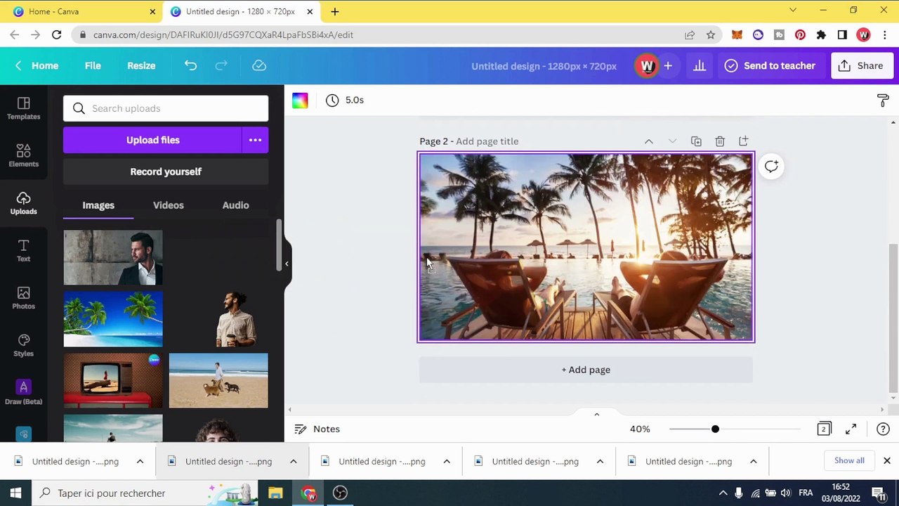 How to Combine and Blend Photos in Canva