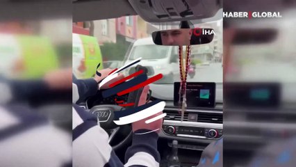 Başörtüsüz kadınlara yapılan yoğurtlu saldırı anları şoke etti!