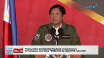 Pang. Bongbong Marcos, nangakong tutugunan ang mga problema... | GMA Integrated News Bulletin