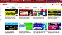 Online earning in Pakistan__ Real earning app__earning website__ earn by watching ads and videos