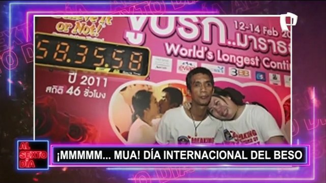 Los más calientes y apasionados besos en su día internacional