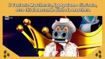 Il Cantante Mascherato, Ippopotamo eliminato, ecco chi si nasconde dietro la maschera