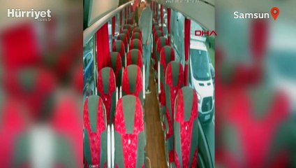 Şoförü rehin alıp yolcu otobüsünü kaçırdı