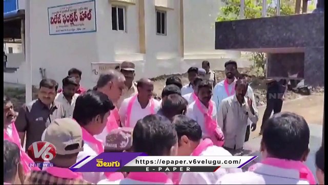 Minister Harish Rao Pays Tribute To Sardar Sarvai Papanna Goud Siddipet | V6 News