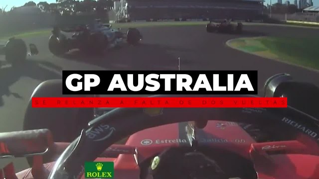 Así ha sido el accidente entre Alonso y Carlos Sainz