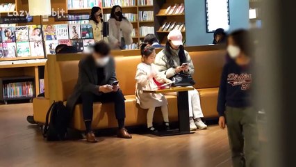 What if a child falls asleep leaning on my shoulder in the library? Korean Pranks 2023
