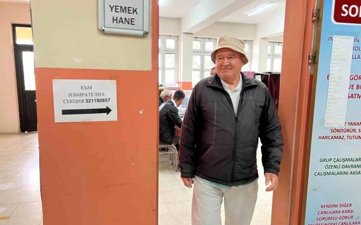 Manisa'daki çifte vatandaşlar Bulgaristan seçimleri için oy kullandı