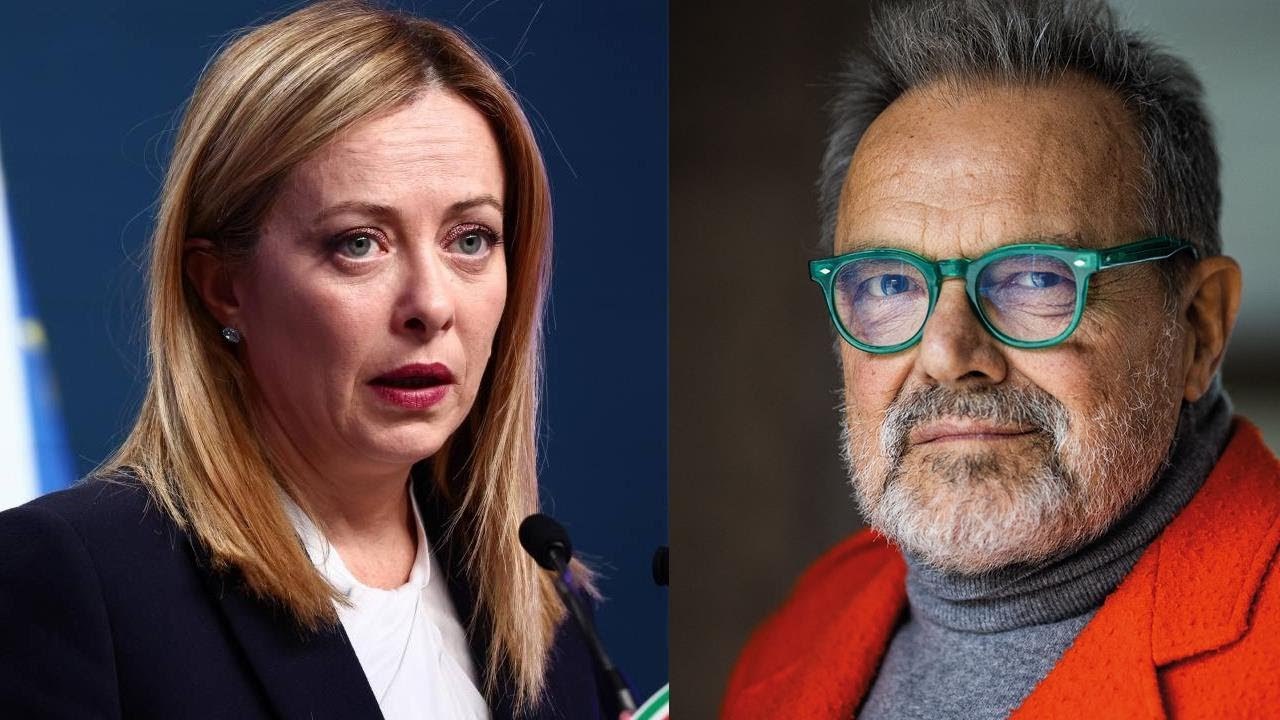 Oliviero Toscani Vede la faccia di Meloni e    l'ultima vergogna