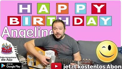 Happy Birthday, Angeline! Geburtstagsgrüße an Angeline