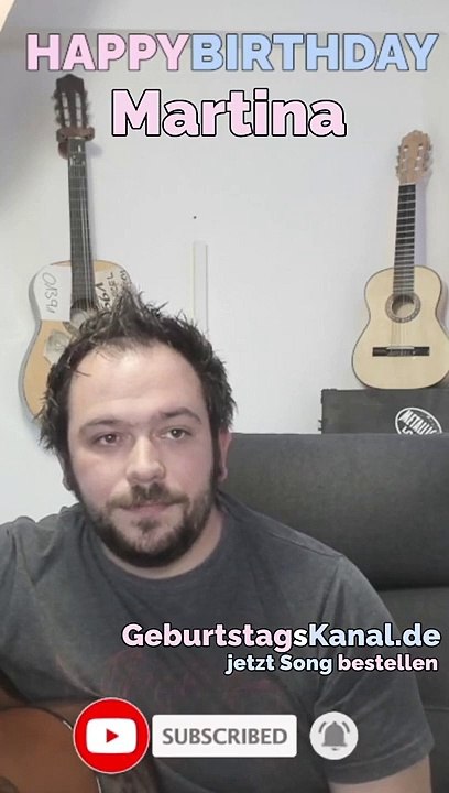 Happy Birthday, Martina! Geburtstagsgrüße an Martina