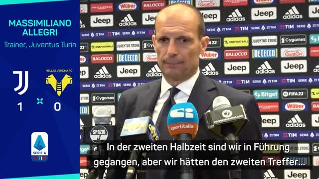 Allegri: Einen Schritt nach dem anderen
