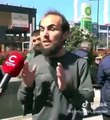 Suriyeli mülteci sokak röportajında Türk milletine onurlu olmayı öğretmeye çalıştı...