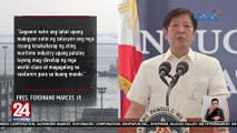 Pangulong Marcos, nangakong gagawin ng gobyerno ang lahat para masolusyunan ang mga isyung kinahaharap ng maritime industry | 24 Oras Weekend