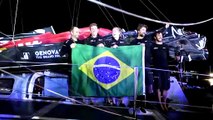 Vídeo mostra desta da equipe Malizia, campeã de etapa Itajaí da The Ocean Race
