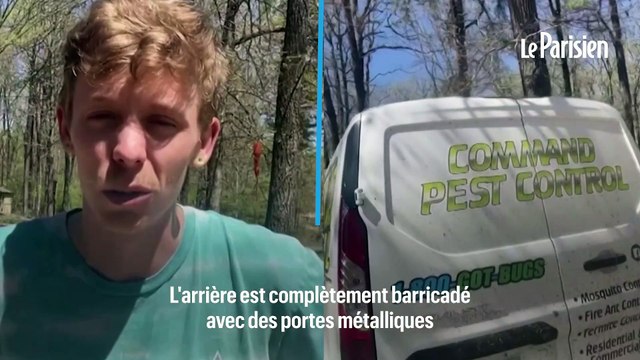 Etats-Unis : coincé dans sa camionnette, il filme la tempête qui a ravagé Little Rock