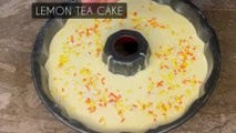 No Butter Lemon Tea Cake | Pound Cake Recipe | Fruit Cake | Tea Time Cake Recipe in Urdu Hindi