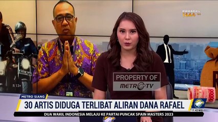 Indonesian Audit Watch Sebut 30 Artis Diduga Terlibat Aliran Dana Rafael Alun