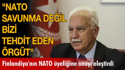 Perinçek: "NATO savunma değil bizi tehdit eden örgüt"