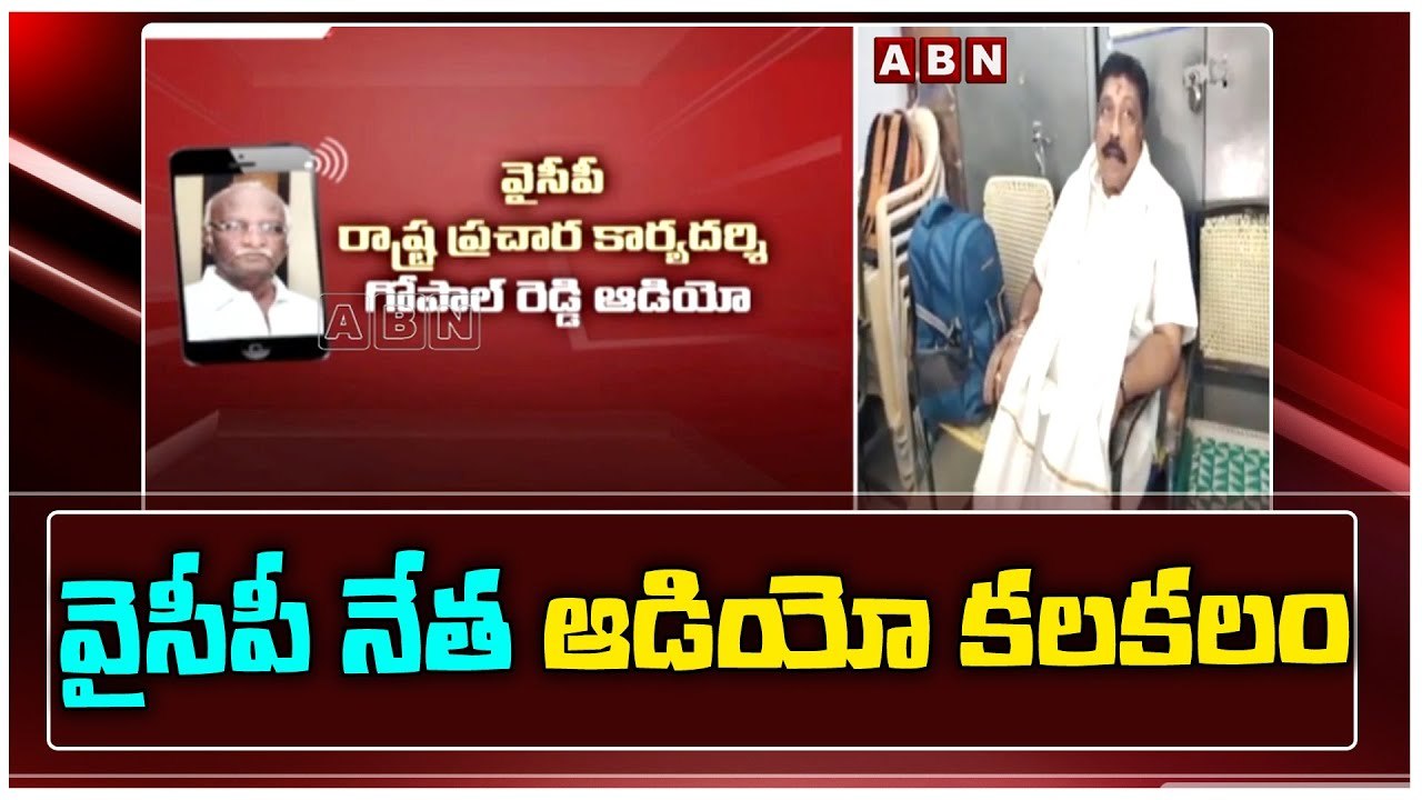 కర్నూలు జిల్లా ఆదోనిలో వైసీపీ నేత ఆడియో కలకలం __ Kurnool __ ABN Telugu(1)