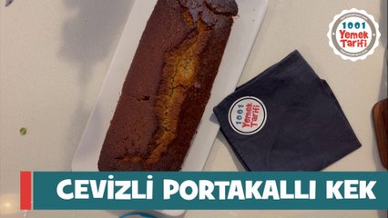 ✅Tam Ölçülü: Portakallı Kek Tarifi (cevizli)